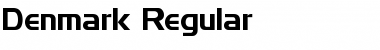 Denmark Font