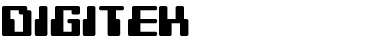 Digitek Regular Font Digitek Regular Font