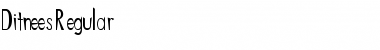 Ditnees Font