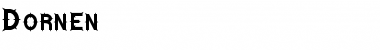Dornen Font