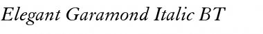 ElegaGarmnd BT Font