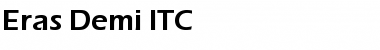 Eras Demi ITC Regular Font