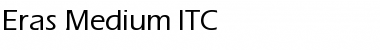 Eras Medium ITC Font