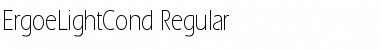 ErgoeLightCond Regular Font