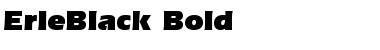 ErieBlack Bold Font