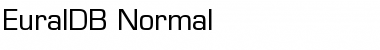 EuralDB Normal Font