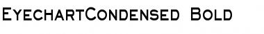 EyechartCondensed Bold Font