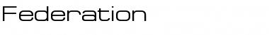 Federation Regular Font