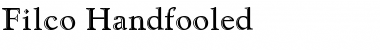 Filco Handfooled Font