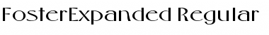 Download FosterExpanded Font