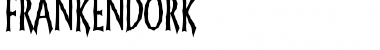 FrankenDork Font