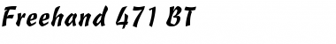 Freehand471 BT Regular Font