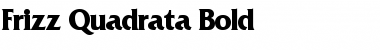 Frizz_Quadrata-Bold Regular Font