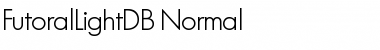 FutoralLightDB Normal Font