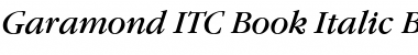 GarmdITC Bk BT Book Italic Font