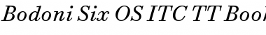 Bodoni Six OS ITC TT Font