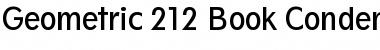 Geometr212 BkCn BT Font