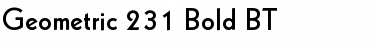 Geometr231 BT Font