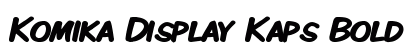 Komika Display Kaps Bold preview