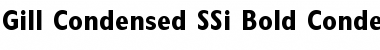 Gill Condensed SSi Font