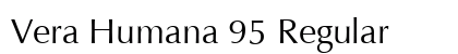 Vera Humana 95 Regular preview