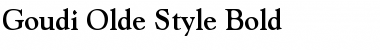Goudi Olde Style Font