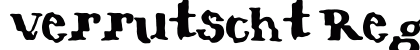 verrutscht Regular preview