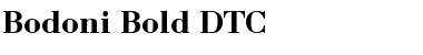 Download Bodoni-Bold-DTC Font