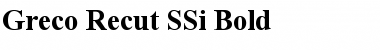 Download Greco Recut SSi Font