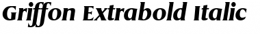 Griffon Extrabold Font