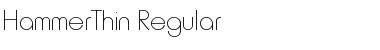Download HammerThin Font