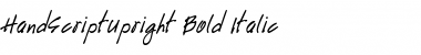 HandScriptUpright Font
