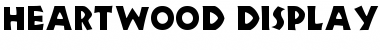 Heartwood Display SSi Regular Font