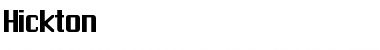 Download Hickton Font Download Hickton Font