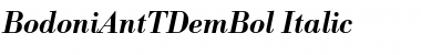 BodoniAntTDemBol Font