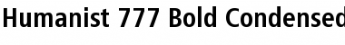 Humnst777 Cn BT Bold Font