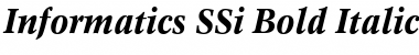 Download Informatics SSi Font