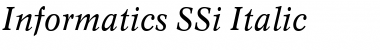 Download Informatics SSi Font