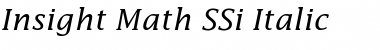 Download Insight Math SSi Font