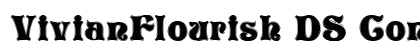 VivianFlourish DS Contour Normal preview