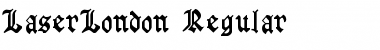 LaserLondon Regular Font