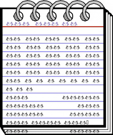 101! B10 Jr Regular animated font preview 101! B10 Jr Regular animated font preview