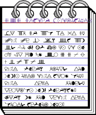 101! Celtic Astrologer Regular animated font preview 101! Celtic Astrologer Regular animated font preview