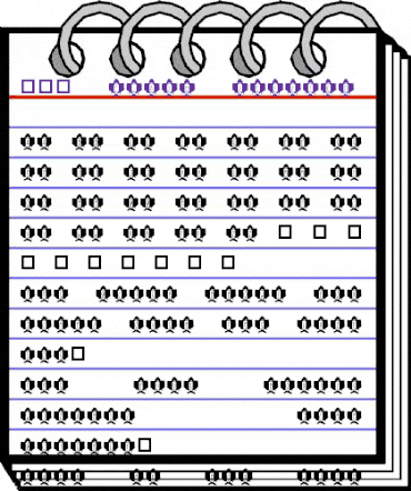 101! Flash! Session Regular animated font preview