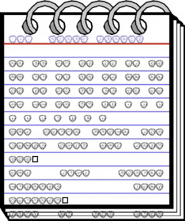 101! Heart Framed Regular animated font preview 101! Heart Framed Regular animated font preview