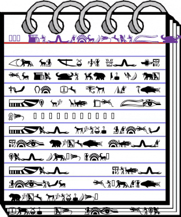 101! HieroglyphiX II Regular animated font preview 101! HieroglyphiX II Regular animated font preview