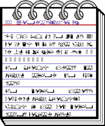 101! HieroglyphiX IV Regular animated font preview 101! HieroglyphiX IV Regular animated font preview