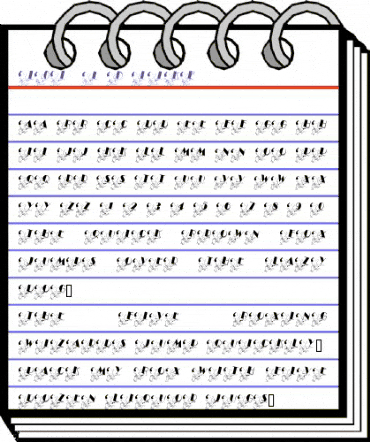 101! I'd Like ... Regular animated font preview