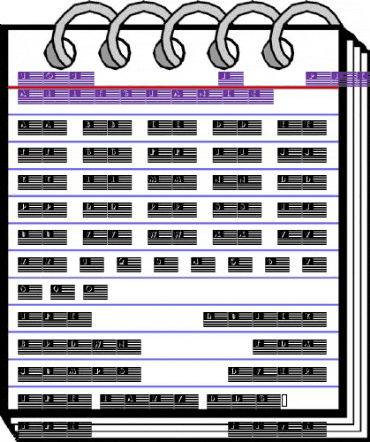 101! I Pledge Allegiance Regular animated font preview 101! I Pledge Allegiance Regular animated font preview