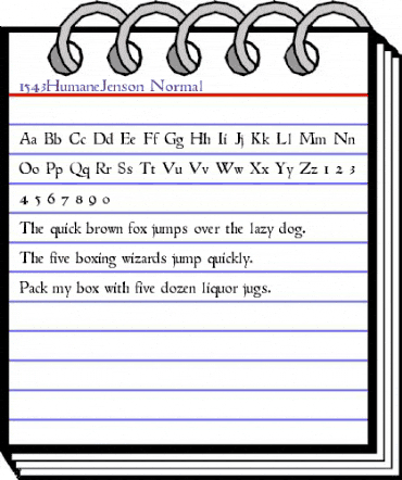 1543HumaneJenson Normal animated font preview 1543HumaneJenson Normal animated font preview